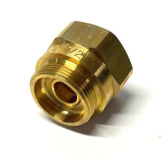 CP6866-1/2, BRASS 1/2" FPT-OUTLET ADAPTER FOR AA43HC GUNS