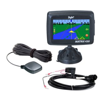 GD430-GLO-R30-B, MATRIX 430 W/ RXA-30 ANTENNA AND BATTERY POWER CABLE