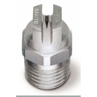 H1/4VV-SS8008, SIZE 08 80° VEEJET 1/4" NPT SPRAY TIP NOZZLE STAINLESS STEEL