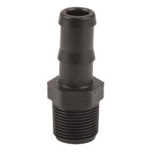 HB075, 3/4" MPT X 3/4" HOSE BARB