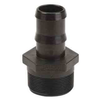 HB200-150, 2" MPT X 1-1/2" HOSE BARB