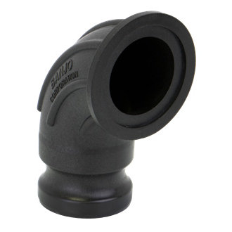 M220ASWP90, M220 90° FLANGE SWEEP X 2" MALE CAM COUPLER