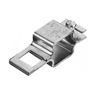 QJ111SQ-1-1/4-304SS, STAINLESS BOOM CLAMP 1-1/4" SQUARE TUBE WITH SQUARE HOLE
