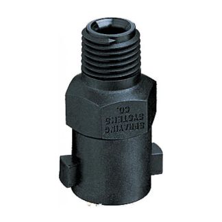 QJ1/4TT-NYB, 1/4" MPT X QUICK-TURN ADAPTER NYLON