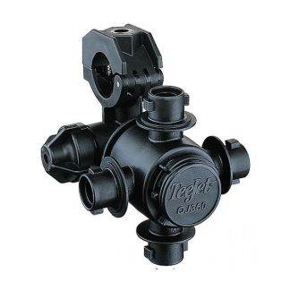 QJ364C-1-NYB, 4 OUTLET NOZZLE BODY FOR 1" PIPE