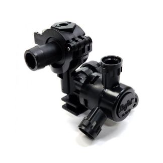 QJ373-750-1-NYB, 3 OUTLET NOZZLE BODY WITH 3/4" SINGLE HOSE BARB