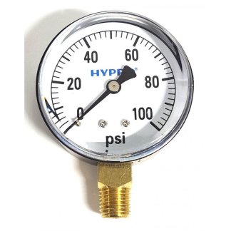 SG100, 2-1/2" PRESSURE GAUGE 100 PSI