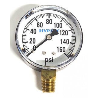 SG160, 2-1/2" PRESSURE GAUGE 160 PSI