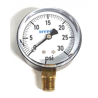 SG30, 2-1/2" PRESSURE GAUGE 30 PSI