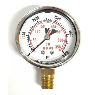 SG5000, 2-1/2" PRESSURE GAUGE 5000 PSI
