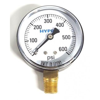 SG600, 2-1/2" PRESSURE GAUGE 600 PSI