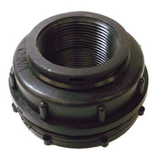 WBH112, 1-1/2" FPT BULKHEAD TANK PORT, SANTOPRENE
