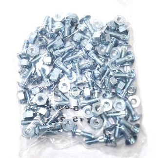 B55-0065D, 50/PK 1/4" X 5/8" SECTION BOLT/NUT, REPL 9/16" & 5/8" RIVETS
