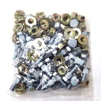 B55-0075D, 50/PK M6-1.0X16 SECTION BOLT/NUT, JD 600 FLEX/RIGID HEADERS