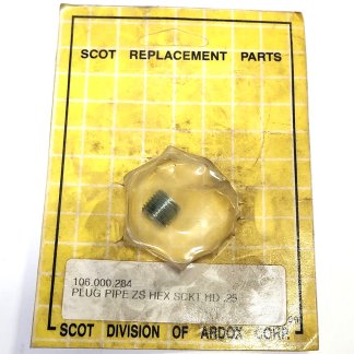 106-000-284, PIPE PLUG 1/4