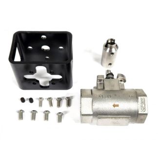 117-0171-686, 1" BALLVALVE KIT WITH NEW BRACKETS ONLY FOR ACCUFLOW (REPLACES 063-0173-257)