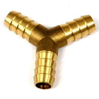 Y12B, 1/2" HOSE BARB Y BRASS