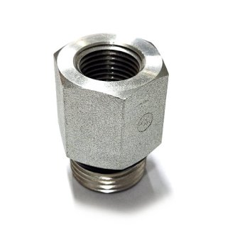 SAE12M-1/2FPT, HYDRAULIC ADAPTER FITTING, 12 O-RING MALE X 1/2" FEMALE PIPE