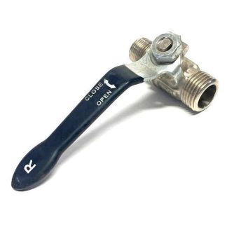 AR130491, BALL VALVE 3/8 X 1/2 MPS, MARKED RIGHT