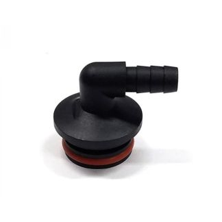 20511-00, ORS (M) X 3/8" HOSE BARB 90° ELBOW