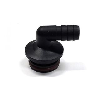 20512-00, ORS (M) X 1/2" HOSE BARB 90° ELBOW