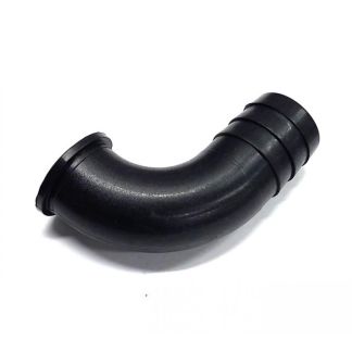 25161-01, QN HOSE SHANK - 1" SST x 1 1/4" SWEEP 90 DEGREE