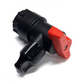 25176-LV0, BOOM FLUSH VALVE, 1" FNPT, LONG HANDLE