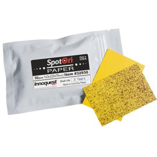 32930, WATER SENSITIVE PAPER, 1" X 3", PACK OF 50