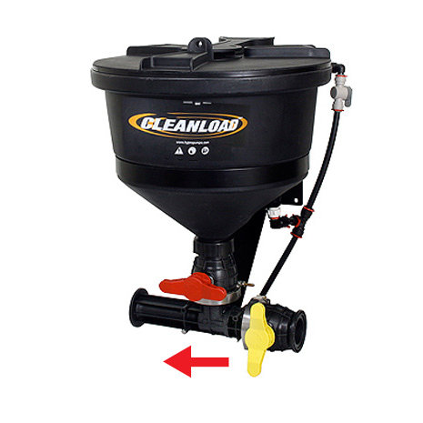 3376-1671, 7 GAL CLEANLOAD INDUCTOR, LEFT HAND FLOW, LOW PRESSURE/HIGH FLOW