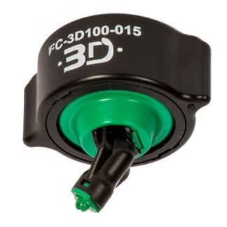 FC-3D100-015, SIZE 015 100° HYPRO 3D FASTCAP SPRAY TIP NOZZLE GREEN