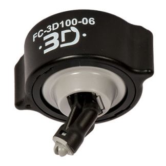 FC-3D100-06, SIZE 06 100° HYPRO 3D FASTCAP SPRAY TIP NOZZLE GREY