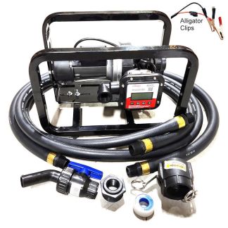 CT6-3V5DA-000, 12V HIGH FLOW CADDY PUMP KIT WITH METER, VITON