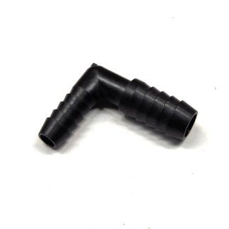 3EL1238HB, POLY HOSE MENDER ELBOW 1/2" HB X 3/8" HB