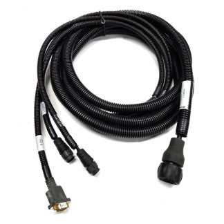 4005560-12, IN-COMMAND VIDEO CABLE WITH GPS PORT-B FOR UP TO 2 CAMERAS 12 FT, 5 PIN CAMERA CONNECTIONS