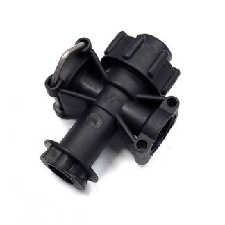 41100-00, THRU-BODY WITH DIAPHRAGM CHECK VALVE