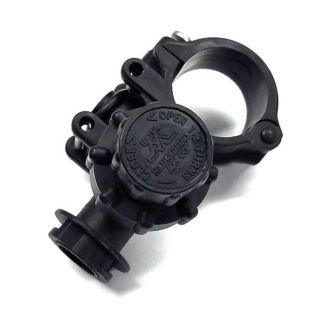 41333-00, COMBO-RATE II SADDLE W/NOZZLE END BODY FOR 1" PIPE, MANUAL ON-OFF, 3/8 INLET