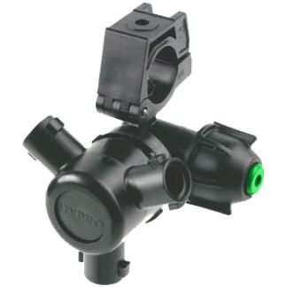 4223N-B323V, 3 OUTLET NOZZLE BODY FOR 3/4" PIPE, VITON SEAL