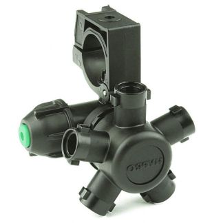 BG-4223N-B524VL, 5 OUTLET NOZZLE BODY FOR 1" PIPE, VITON SEAL, REVERSE DIAPHRAGM