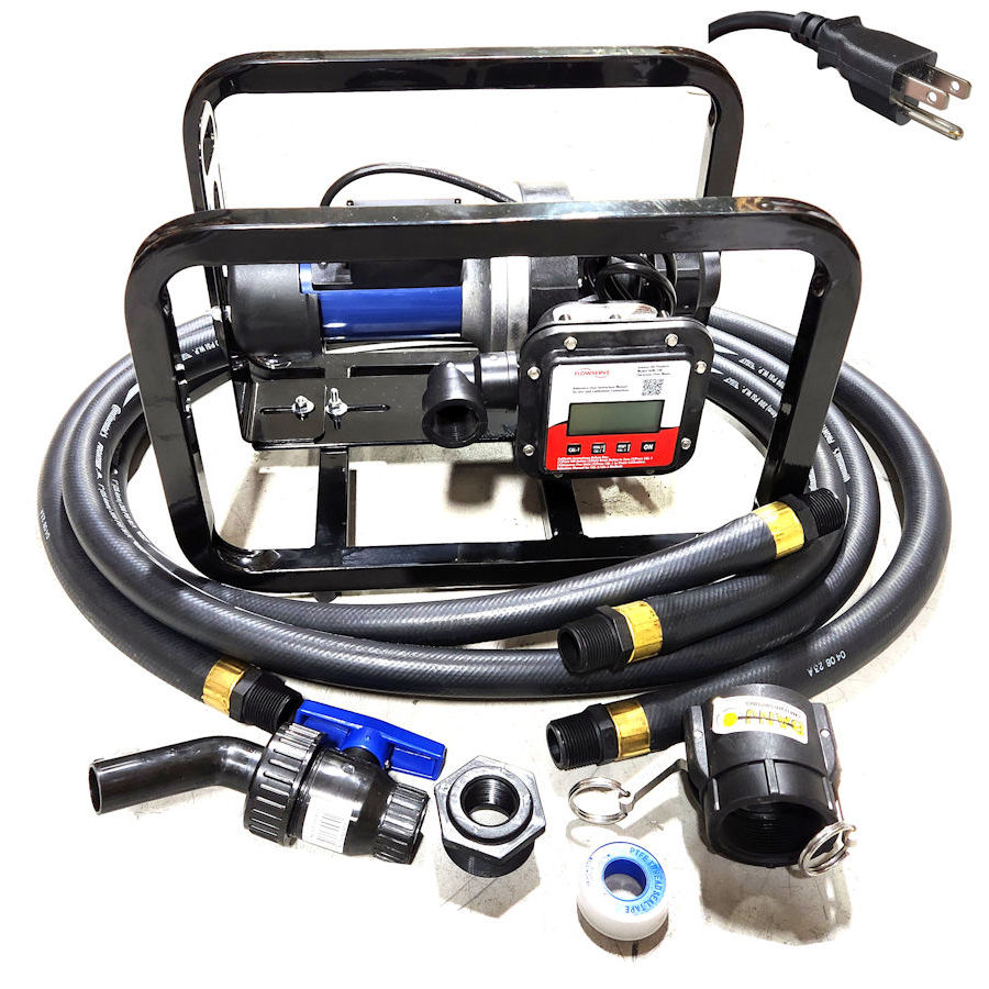 CT6-4V5DA-000, 115V CADDY PUMP KIT WITH METER, VITON