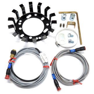 8002, WHEEL SPEED SENSOR KIT FOR 5 OR 6 BOLT HUB WITH 20' FOOT CABLE