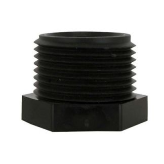 F1000P POLY PIPE PLUG 1" MPT
