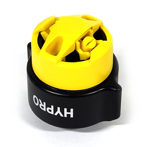 GAT110-02, SIZE 02 110° GUARDIANAIR TWIN FASTCAP SPRAY TIP NOZZLE YELLOW