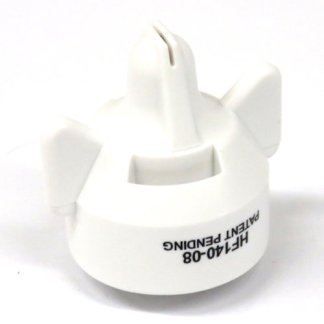 HF140-08, SIZE 08 140° HI-FLOW FASTCAP SPRAY TIP NOZZLE WHITE