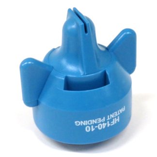 HF140-10, SIZE 10 140° HI-FLOW FASTCAP SPRAY TIP NOZZLE LIGHT BLUE