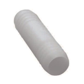 HM14, NYLON HOSE MENDER 1/4" HB X 1/4" HB