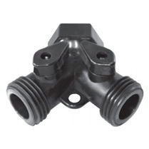 LA24, 3/4" GARDEN HOSE Y VALVE ADAPTER