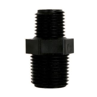 RM1214P POLY PIPE REDUCER NIPPLE 1/2" MPT X 1/4" MPT