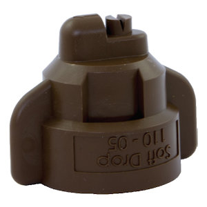 SD11005, SIZE 05 110° SOFTDROP FOR PWM SPRAY TIP NOZZLE BROWN