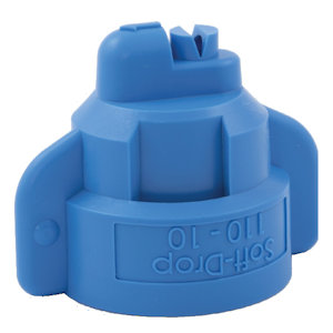 SD11010, SIZE 10 110° SOFTDROP FOR PWM SPRAY TIP NOZZLE LIGHT BLUE
