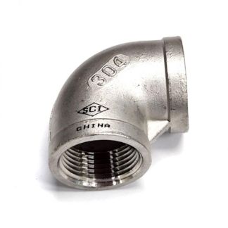 7LL100-90, 1" FPT X 1" FPT ELBOW 90° STAINLESS STEEL